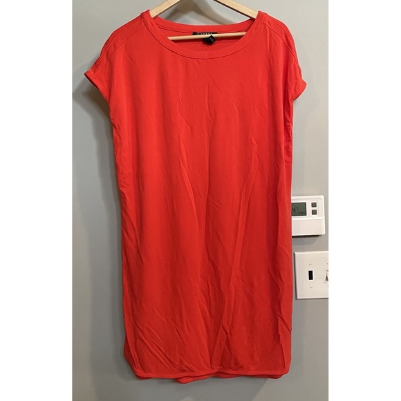Lauren Ralph Lauren Dress Shift Sheath Cap Sleeve Tunic Viscose Blend Medium - Picture 1 of 7